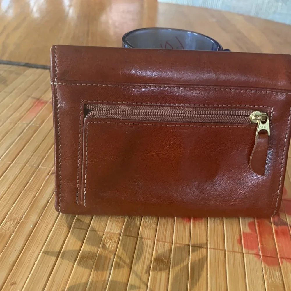 Brahmin Trifold Leather Wallet - Picture 3 of 6